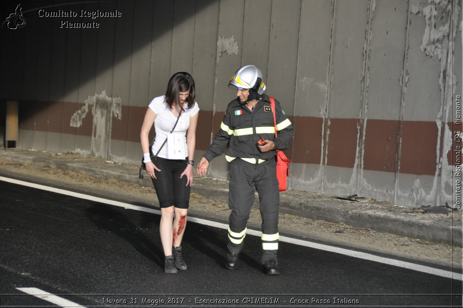 Novara 31 Maggio 2017 - Esercitazione CRIMEDIM - Croce Rossa Italiana- Comitato Regionale del Piemonte