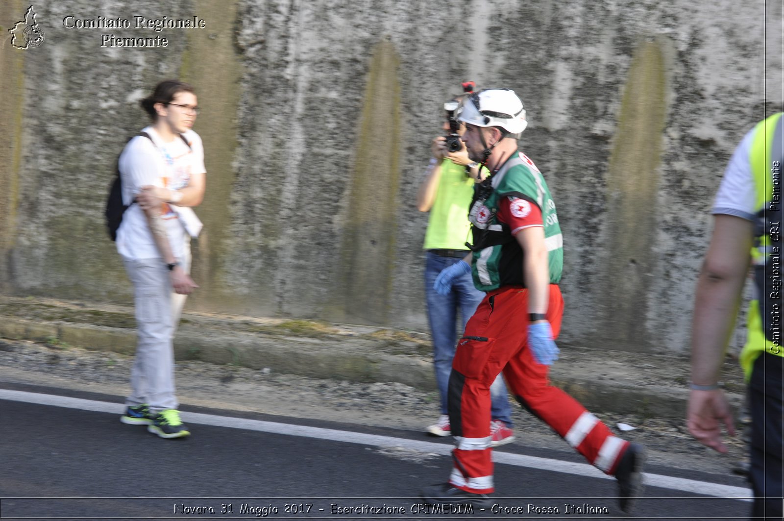 Novara 31 Maggio 2017 - Esercitazione CRIMEDIM - Croce Rossa Italiana- Comitato Regionale del Piemonte