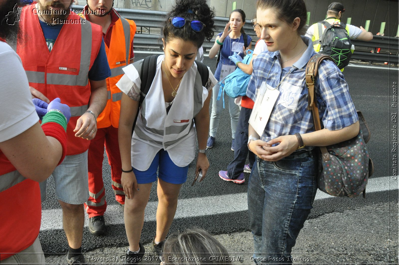 Novara 31 Maggio 2017 - Esercitazione CRIMEDIM - Croce Rossa Italiana- Comitato Regionale del Piemonte