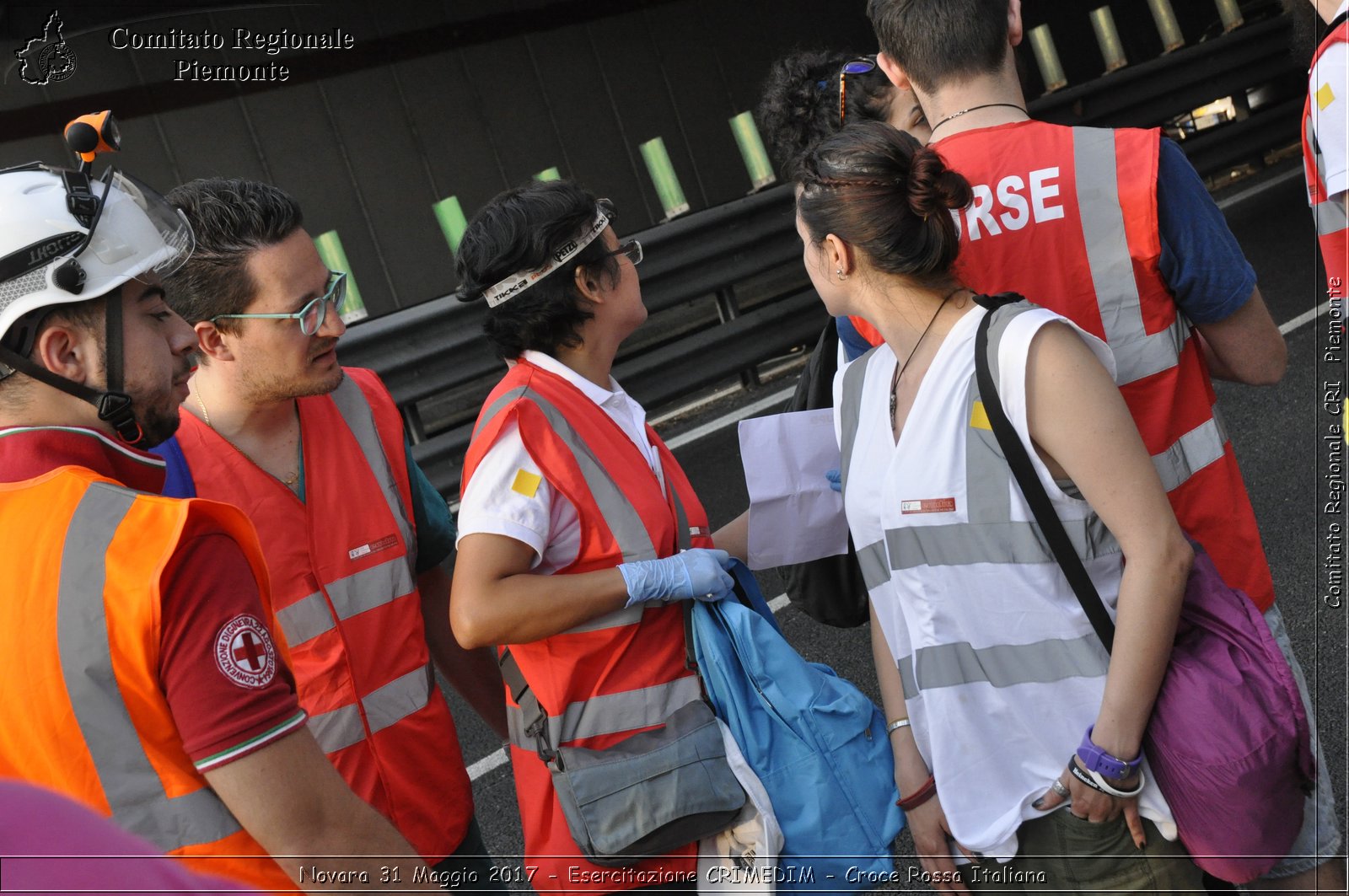 Novara 31 Maggio 2017 - Esercitazione CRIMEDIM - Croce Rossa Italiana- Comitato Regionale del Piemonte