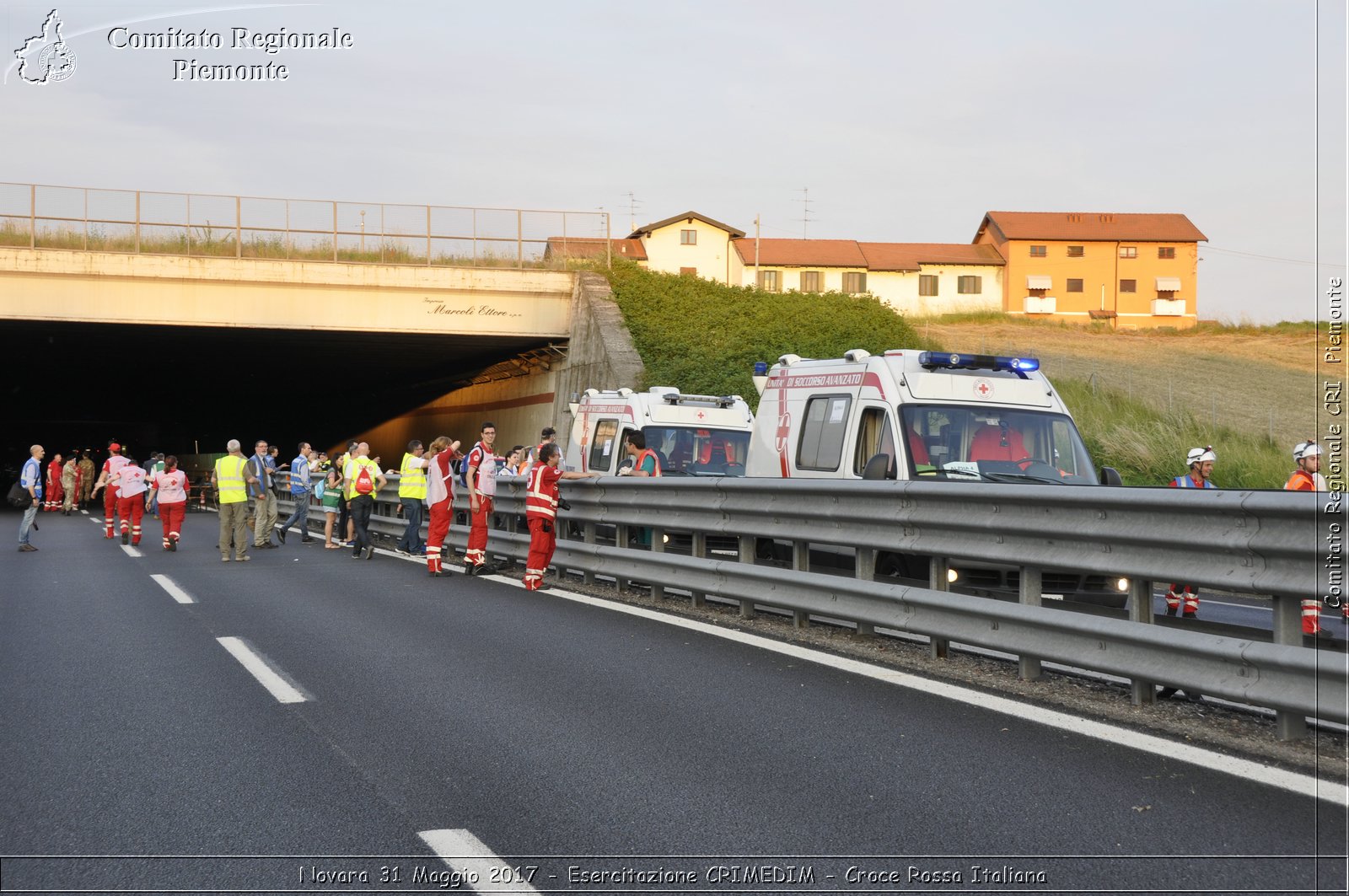 Novara 31 Maggio 2017 - Esercitazione CRIMEDIM - Croce Rossa Italiana- Comitato Regionale del Piemonte