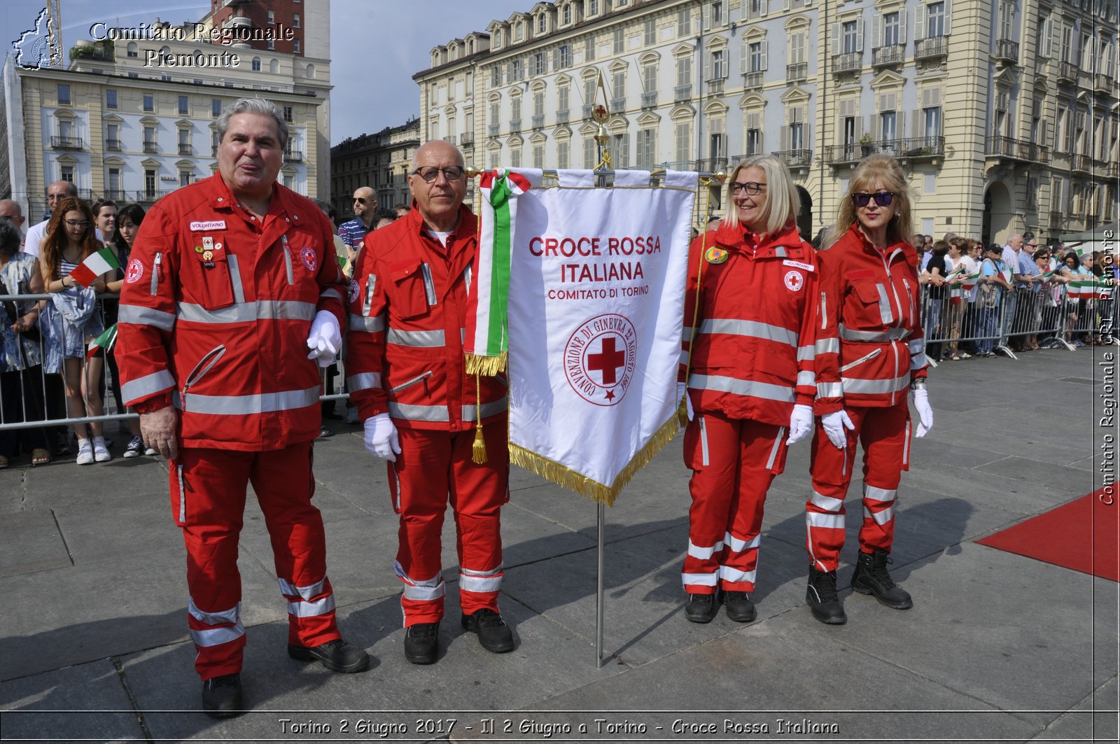Torino 2 Giugno 2017 - Il 2 Giugno a Torino - Croce Rossa Italiana- Comitato Regionale del Piemonte