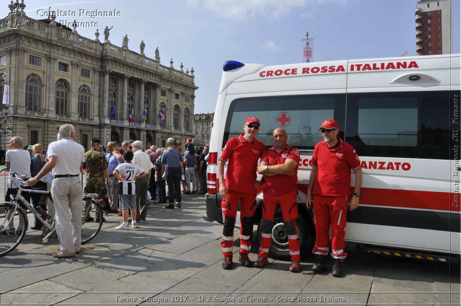 Torino 2 Giugno 2017 - Il 2 Giugno a Torino - Croce Rossa Italiana- Comitato Regionale del Piemonte