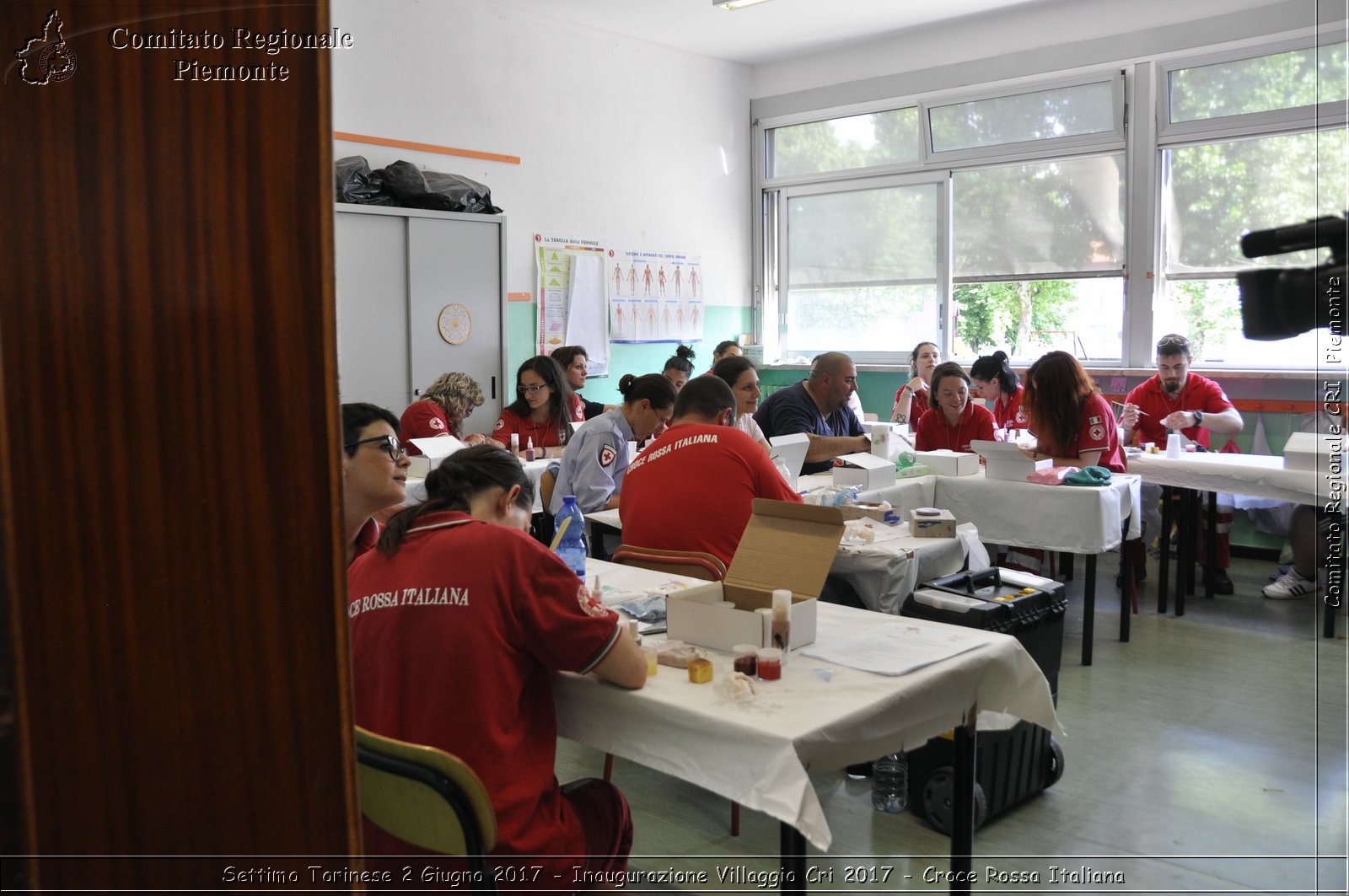 Settimo Torinese 2 Giugno 2017 - Innaugurazione Villaggio Cri 2017 - Croce Rossa Italiana- Comitato Regionale del Piemonte