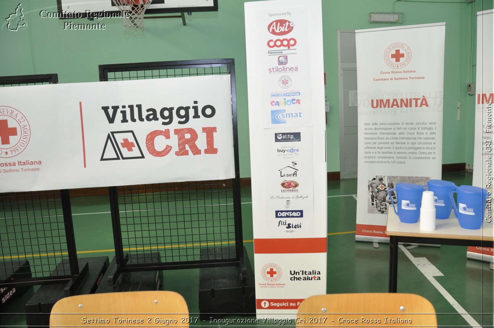 Settimo Torinese 2 Giugno 2017 - Innaugurazione Villaggio Cri 2017 - Croce Rossa Italiana- Comitato Regionale del Piemonte