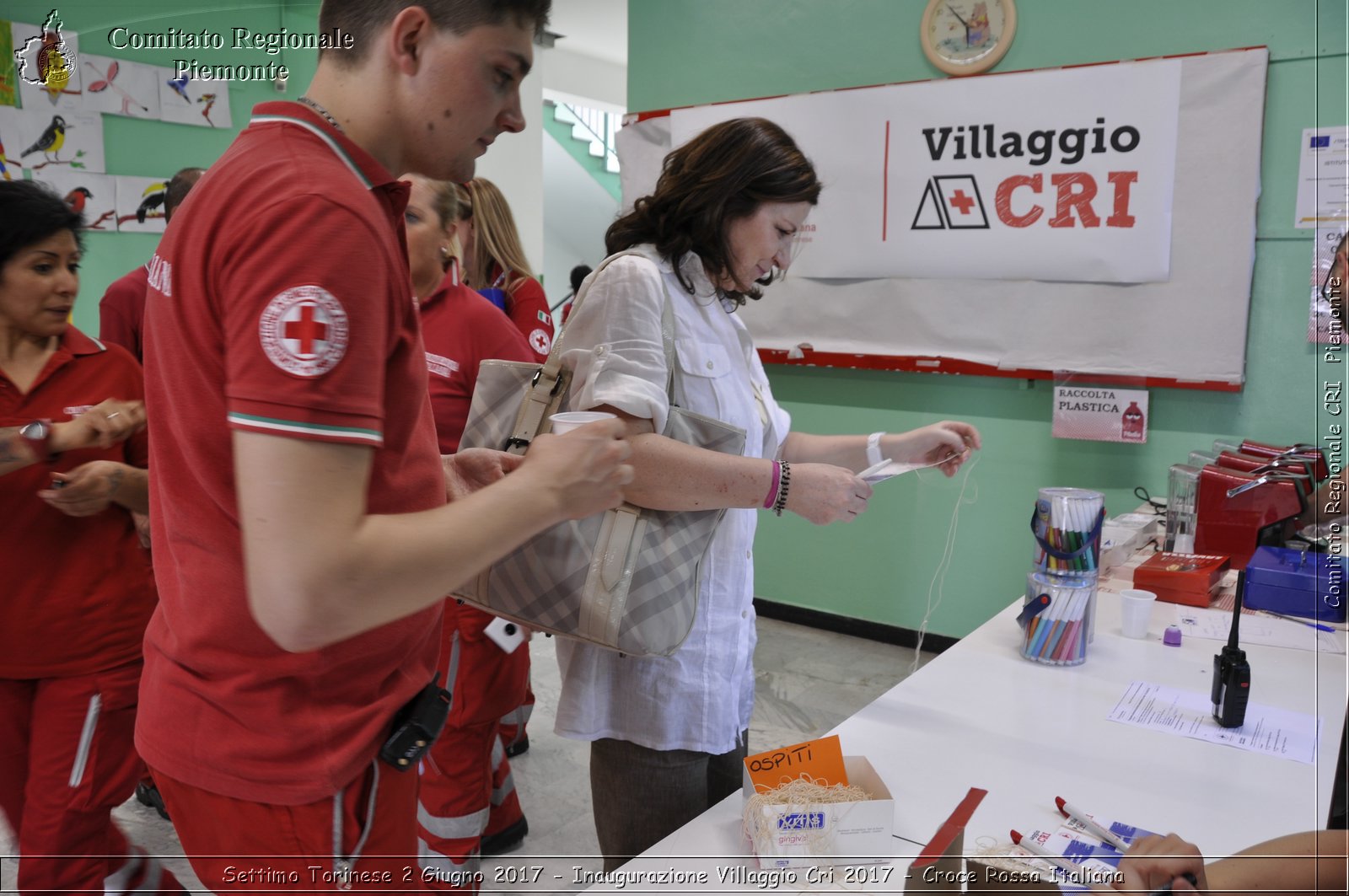 Settimo Torinese 2 Giugno 2017 - Innaugurazione Villaggio Cri 2017 - Croce Rossa Italiana- Comitato Regionale del Piemonte