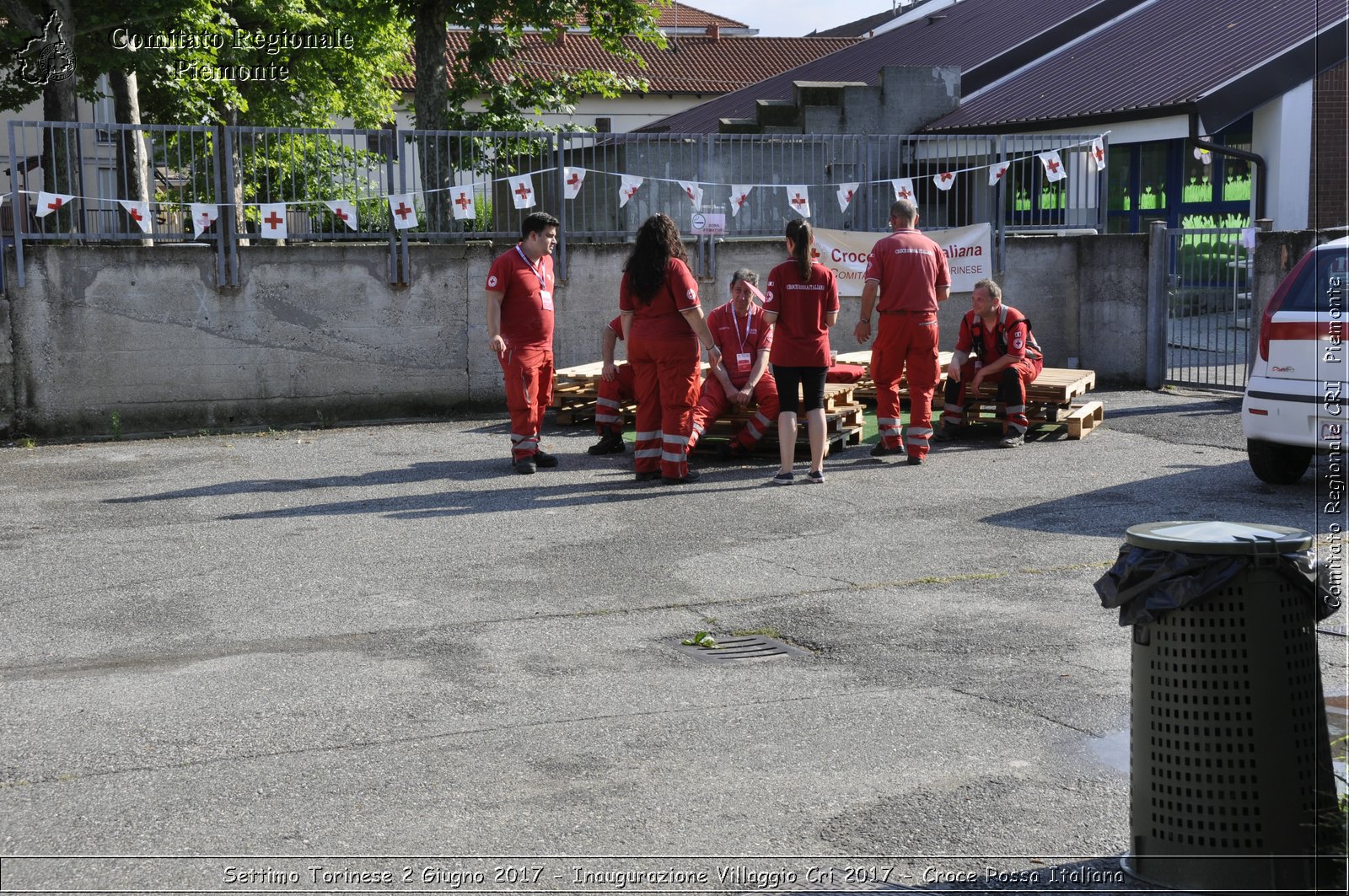 Settimo Torinese 2 Giugno 2017 - Innaugurazione Villaggio Cri 2017 - Croce Rossa Italiana- Comitato Regionale del Piemonte