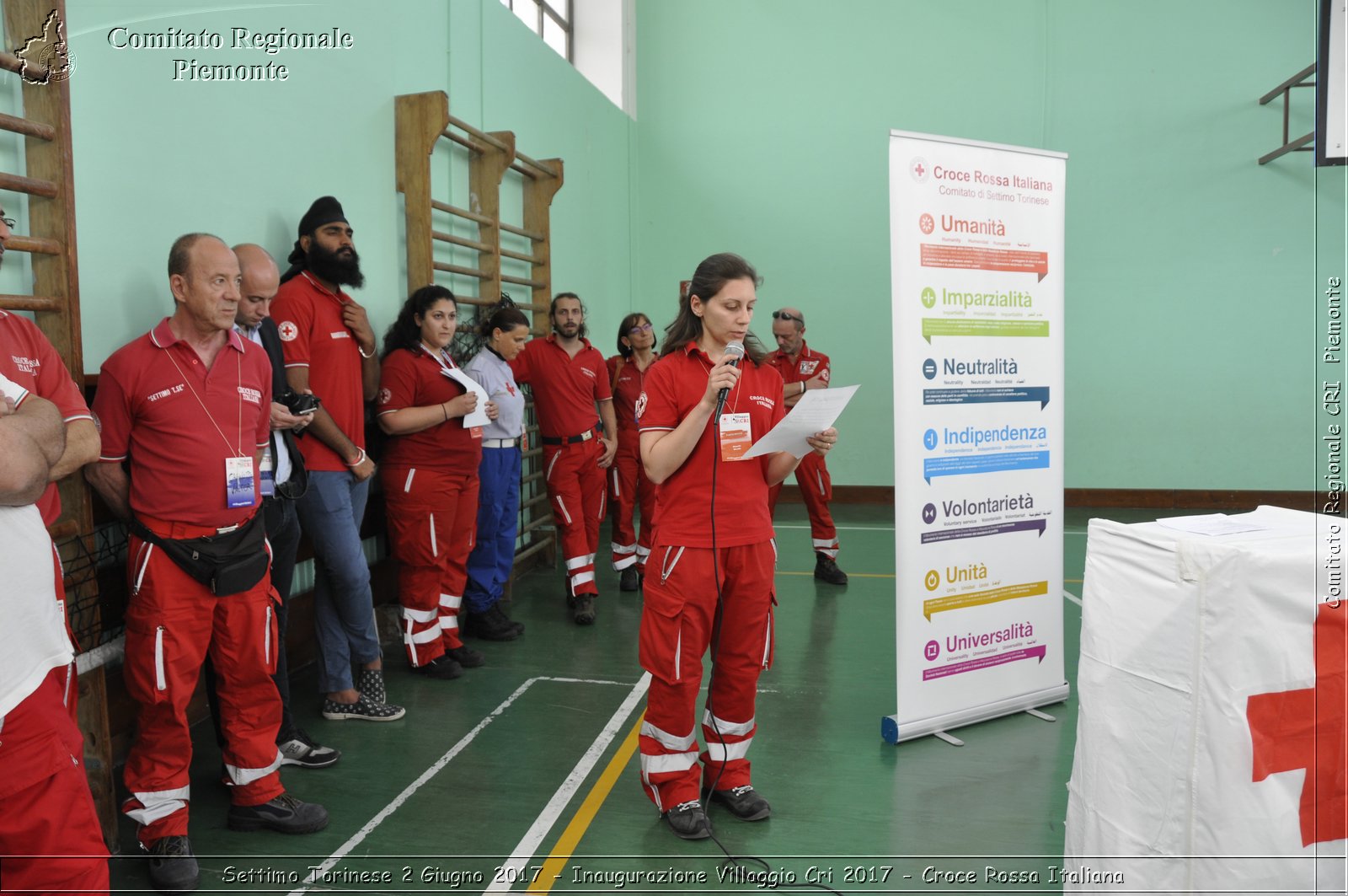 Settimo Torinese 2 Giugno 2017 - Innaugurazione Villaggio Cri 2017 - Croce Rossa Italiana- Comitato Regionale del Piemonte