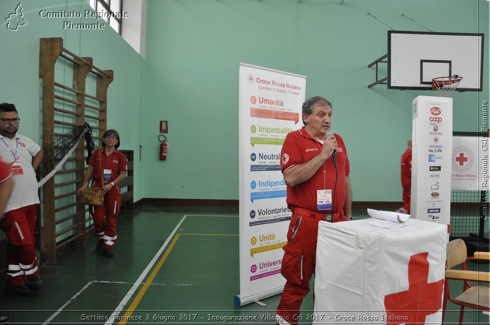 Settimo Torinese 2 Giugno 2017 - Innaugurazione Villaggio Cri 2017 - Croce Rossa Italiana- Comitato Regionale del Piemonte