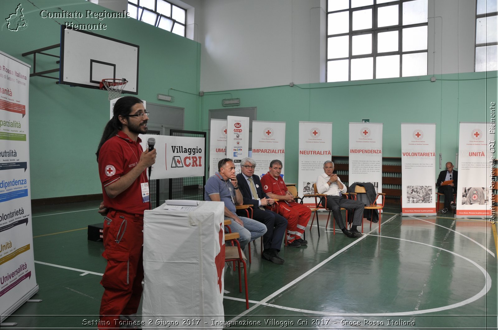 Settimo Torinese 2 Giugno 2017 - Innaugurazione Villaggio Cri 2017 - Croce Rossa Italiana- Comitato Regionale del Piemonte