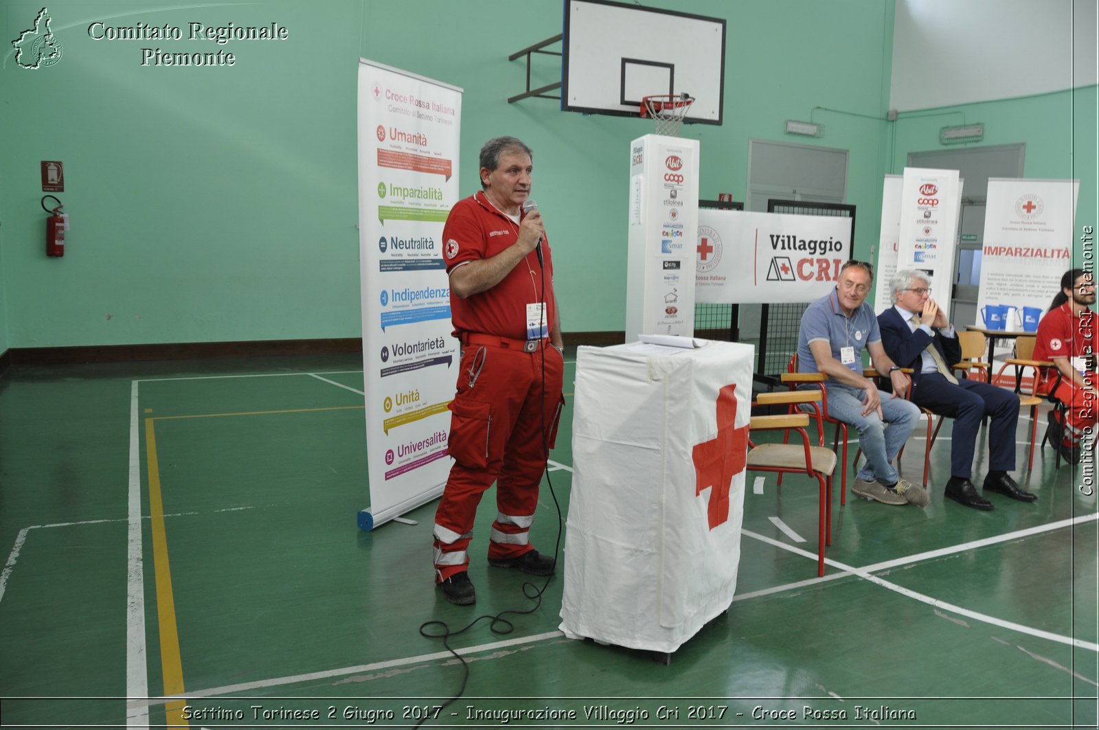 Settimo Torinese 2 Giugno 2017 - Innaugurazione Villaggio Cri 2017 - Croce Rossa Italiana- Comitato Regionale del Piemonte