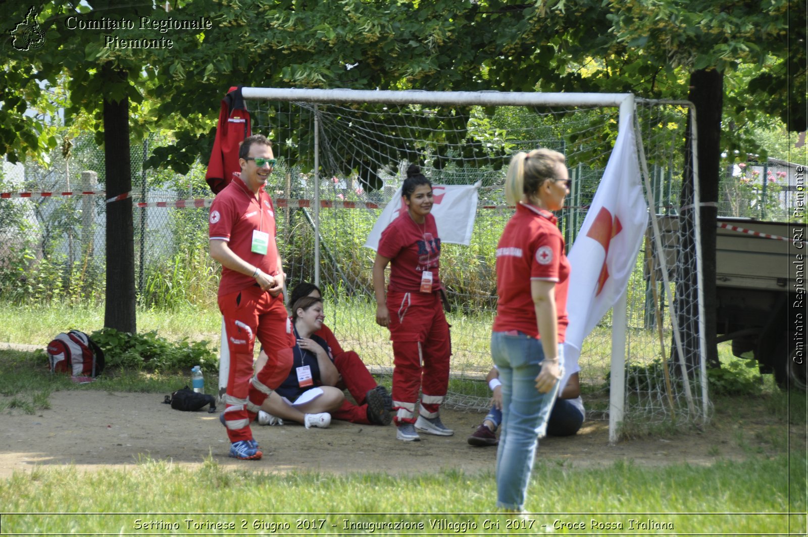 Settimo Torinese 2 Giugno 2017 - Innaugurazione Villaggio Cri 2017 - Croce Rossa Italiana- Comitato Regionale del Piemonte