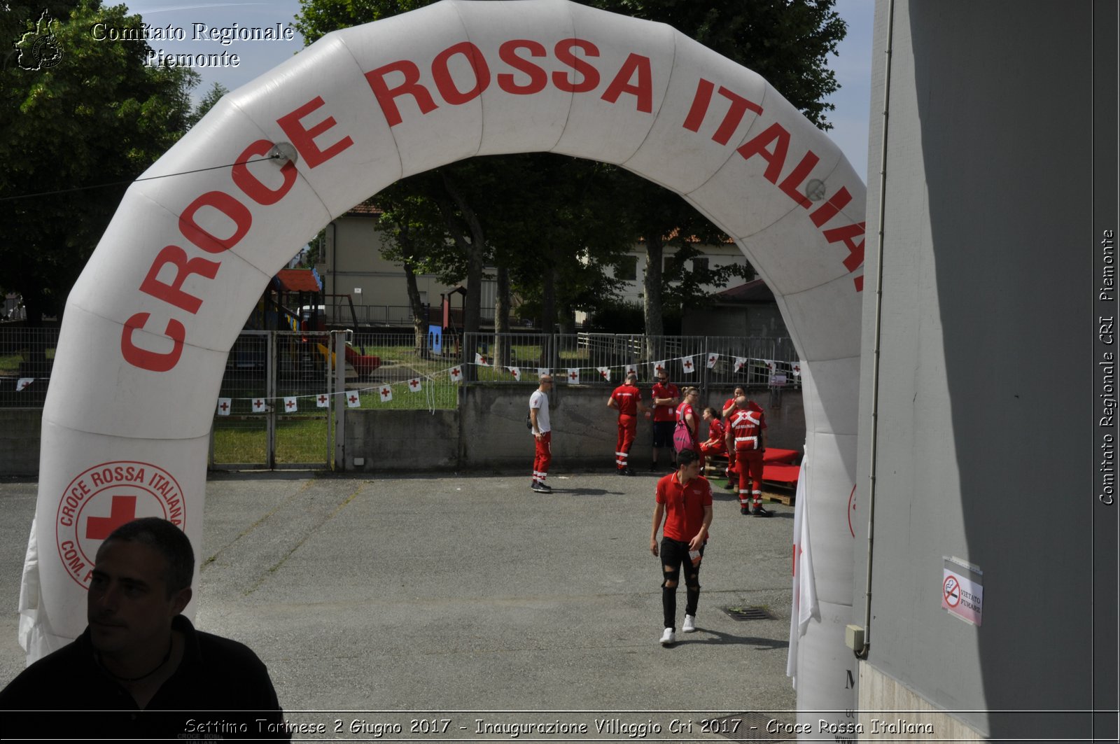 Settimo Torinese 2 Giugno 2017 - Innaugurazione Villaggio Cri 2017 - Croce Rossa Italiana- Comitato Regionale del Piemonte