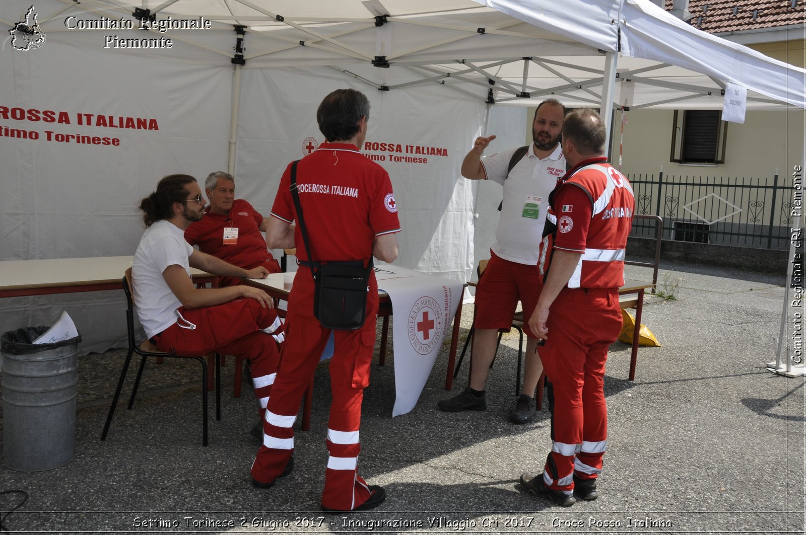 Settimo Torinese 2 Giugno 2017 - Innaugurazione Villaggio Cri 2017 - Croce Rossa Italiana- Comitato Regionale del Piemonte