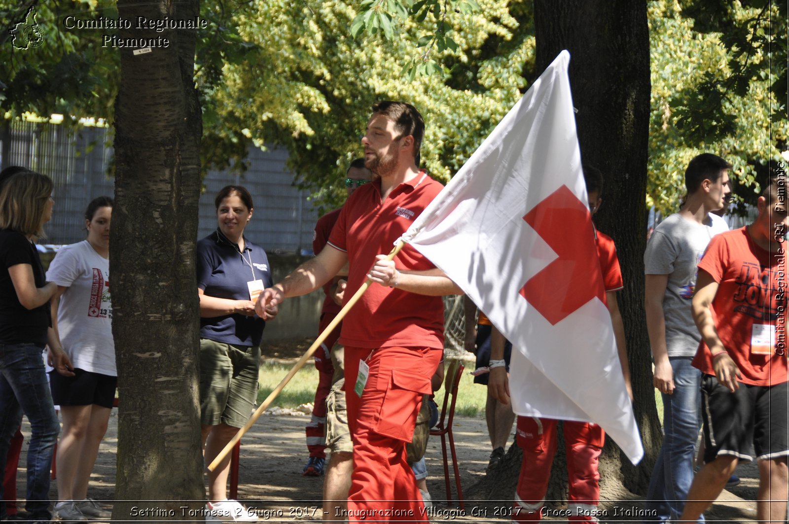 Settimo Torinese 2 Giugno 2017 - Innaugurazione Villaggio Cri 2017 - Croce Rossa Italiana- Comitato Regionale del Piemonte