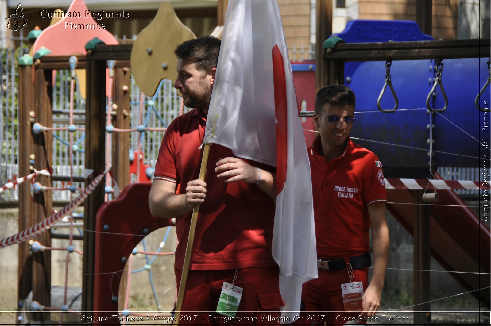 Settimo Torinese 2 Giugno 2017 - Innaugurazione Villaggio Cri 2017 - Croce Rossa Italiana- Comitato Regionale del Piemonte