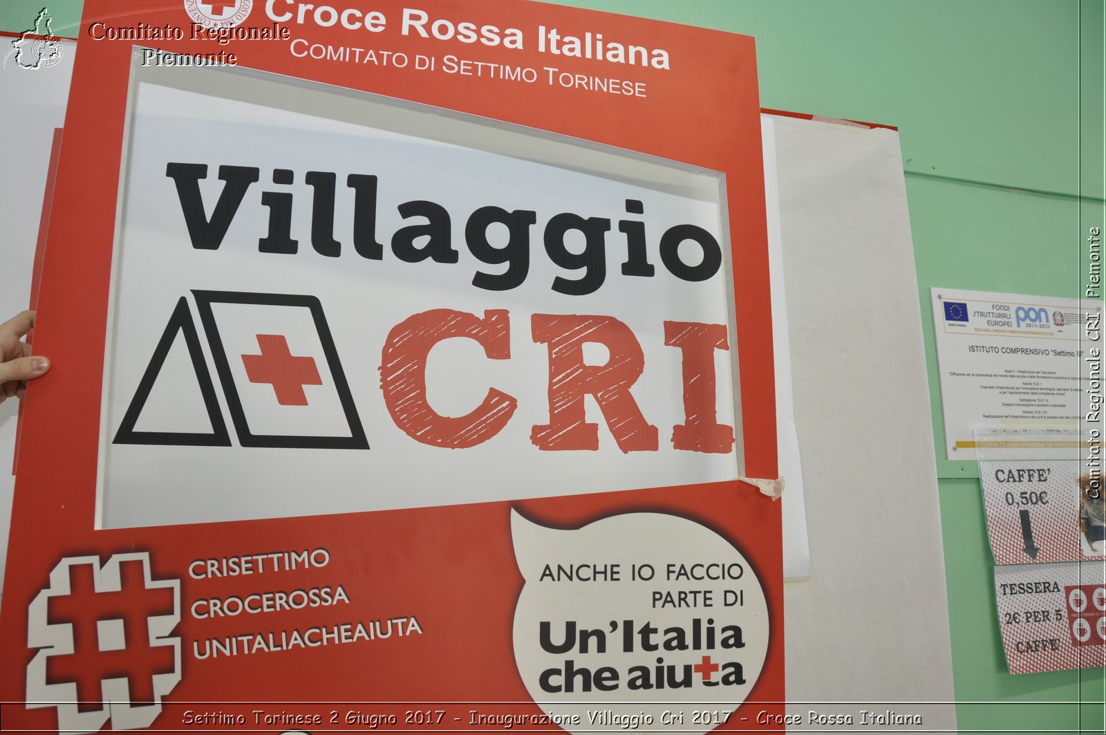 Settimo Torinese 2 Giugno 2017 - Innaugurazione Villaggio Cri 2017 - Croce Rossa Italiana- Comitato Regionale del Piemonte