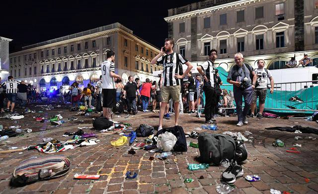 Torino 3 Giugno 2017 - Finale Juventus Real Madrid - Croce Rossa Italiana- Comitato Regionale del Piemonte