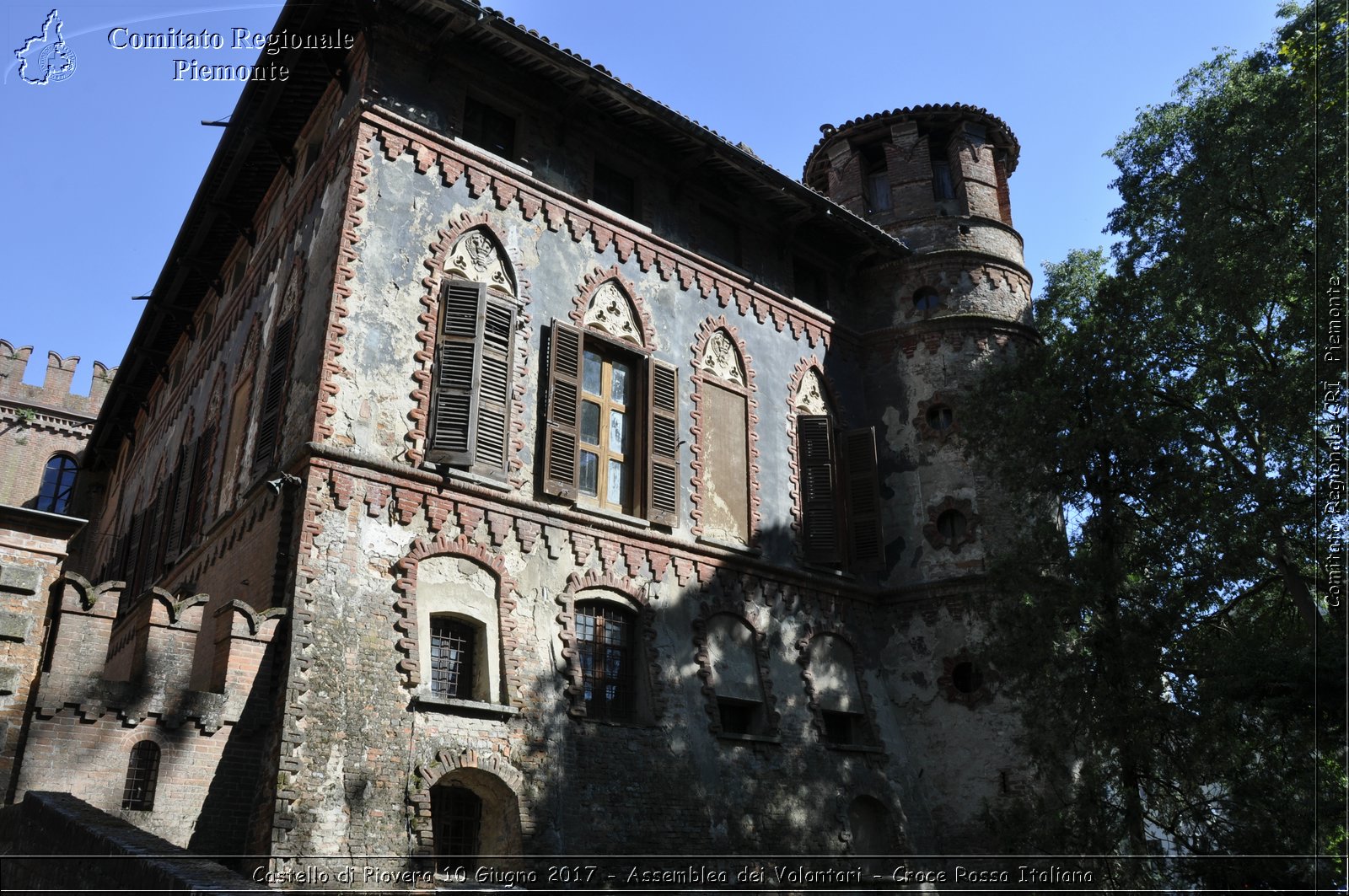 Castello di Piovera 10 Giugno 2017 - Assemblea dei Volontari - Croce Rossa Italiana- Comitato Regionale del Piemonte