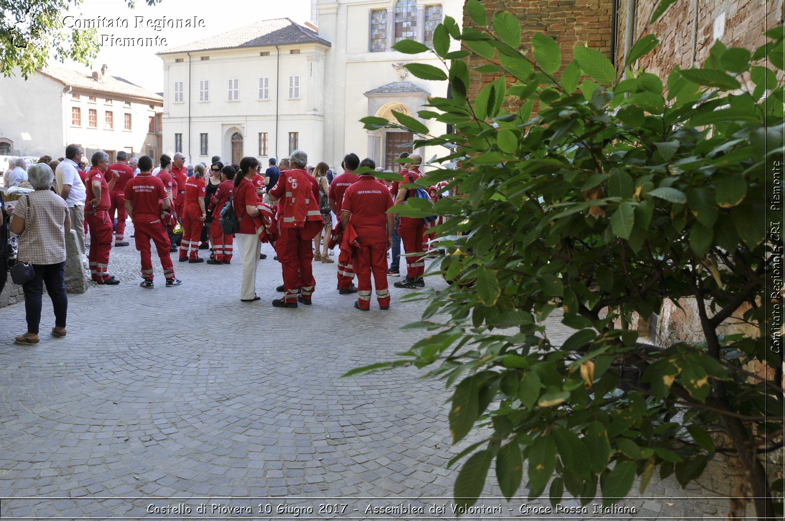 Castello di Piovera 10 Giugno 2017 - Assemblea dei Volontari - Croce Rossa Italiana- Comitato Regionale del Piemonte