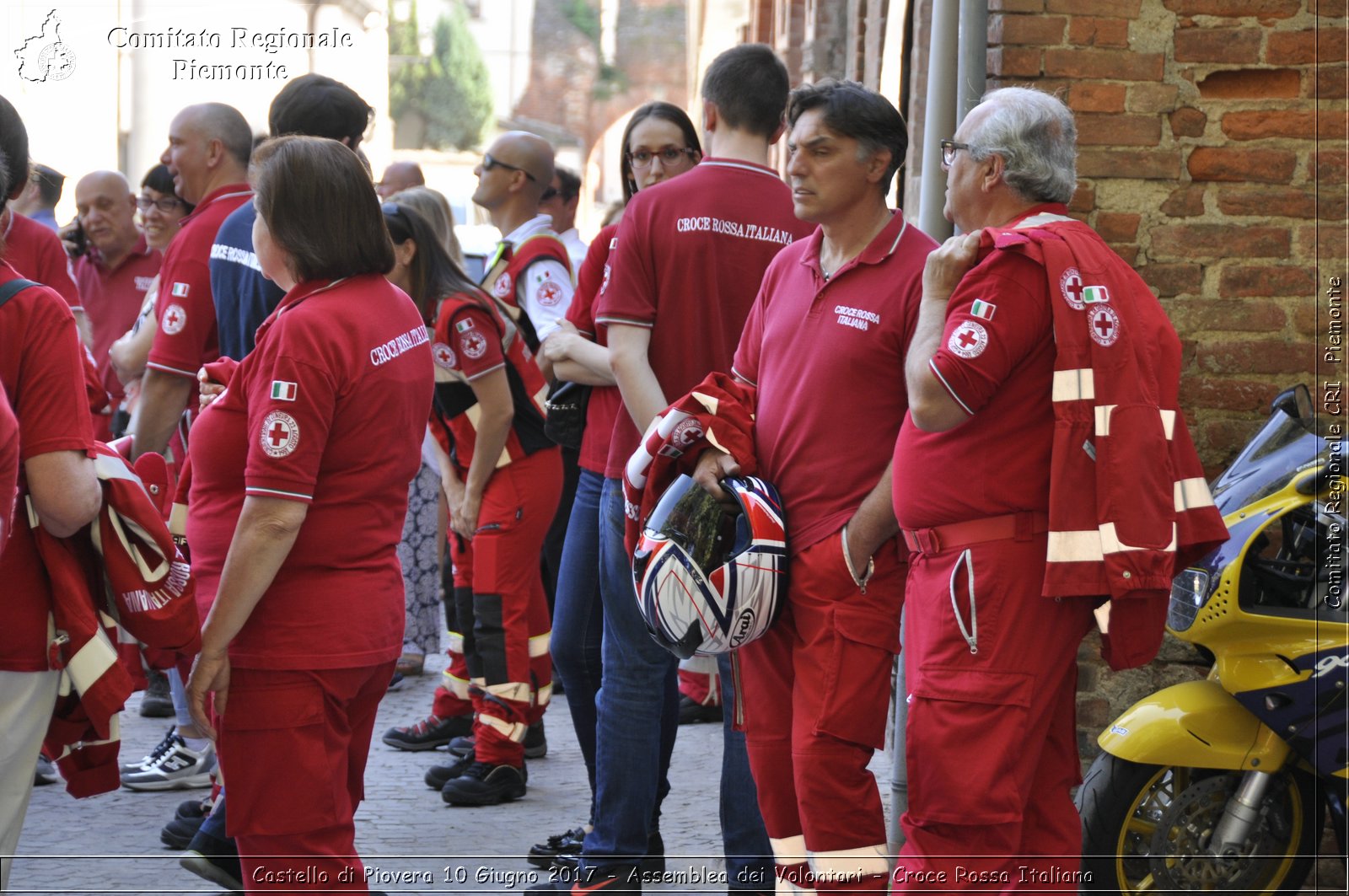 Castello di Piovera 10 Giugno 2017 - Assemblea dei Volontari - Croce Rossa Italiana- Comitato Regionale del Piemonte