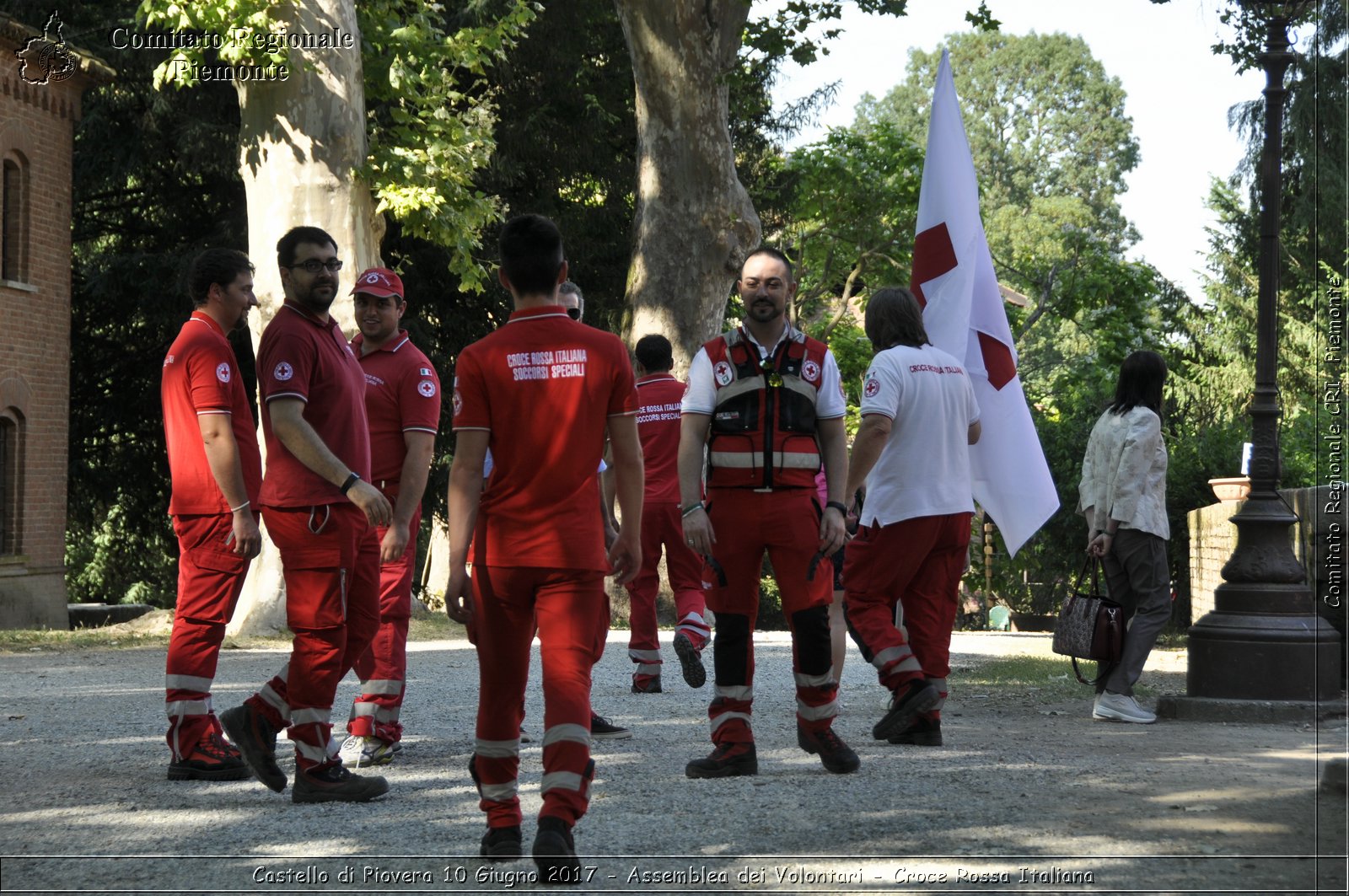 Castello di Piovera 10 Giugno 2017 - Assemblea dei Volontari - Croce Rossa Italiana- Comitato Regionale del Piemonte