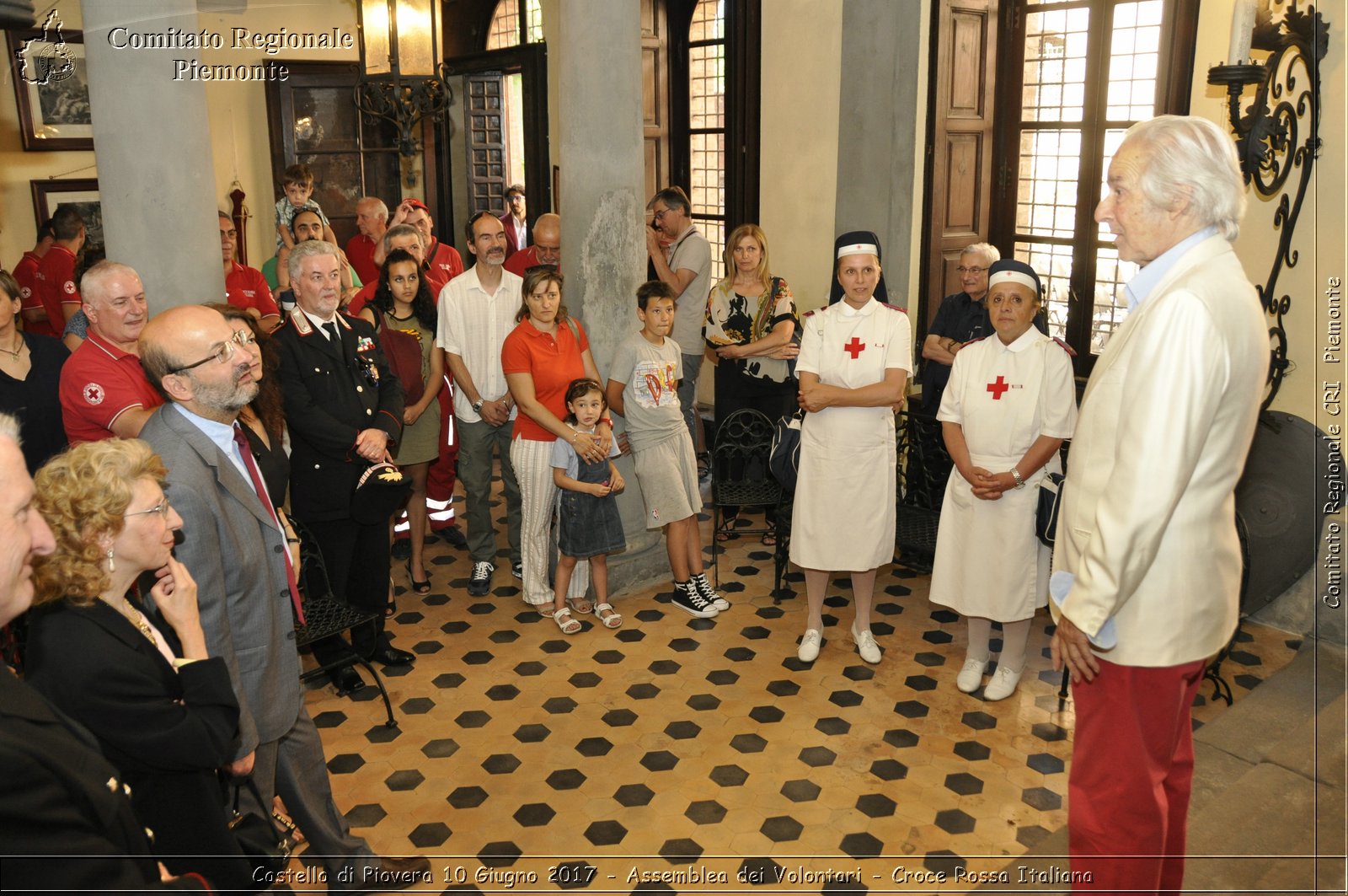 Castello di Piovera 10 Giugno 2017 - Assemblea dei Volontari - Croce Rossa Italiana- Comitato Regionale del Piemonte