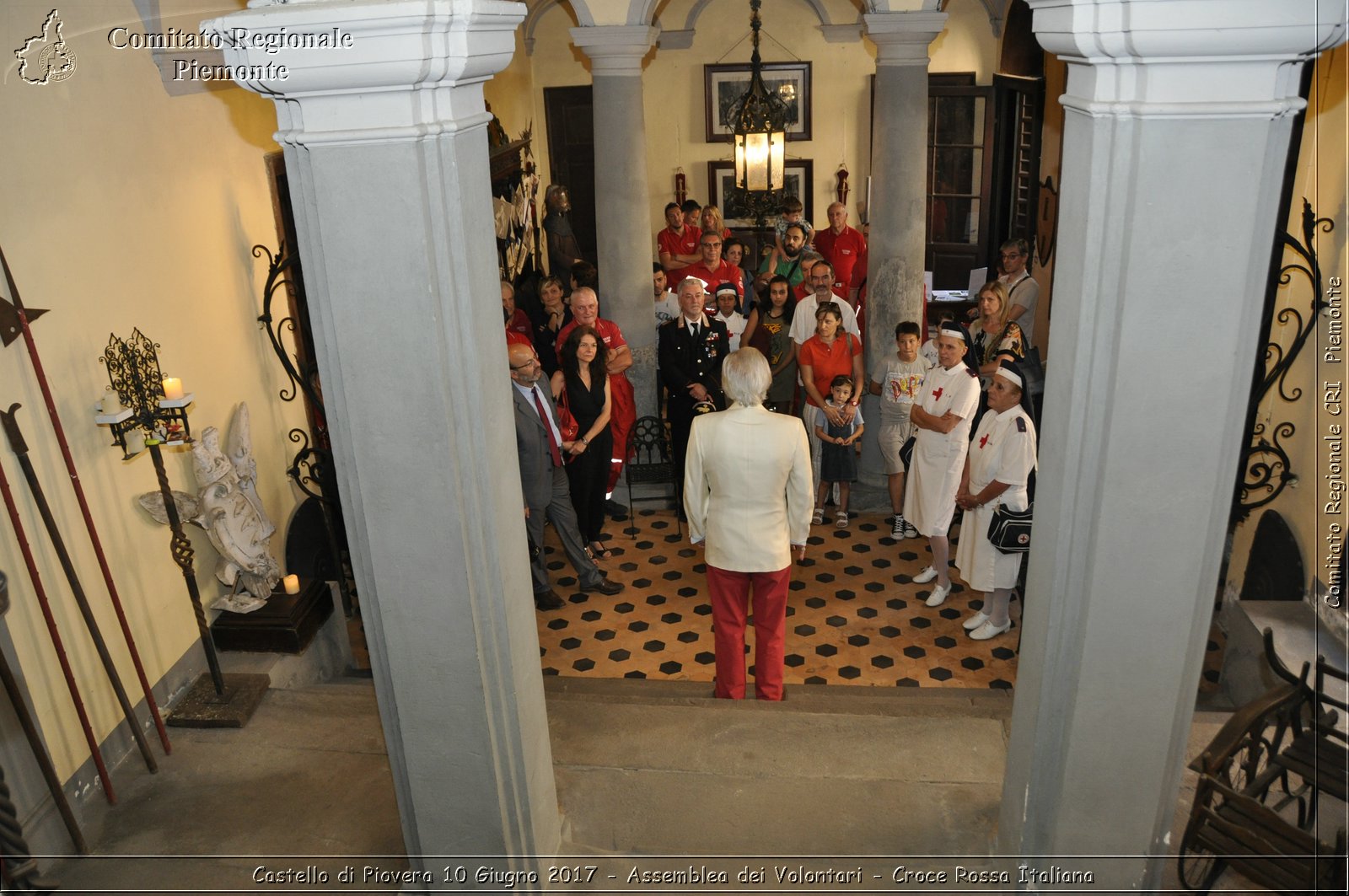 Castello di Piovera 10 Giugno 2017 - Assemblea dei Volontari - Croce Rossa Italiana- Comitato Regionale del Piemonte