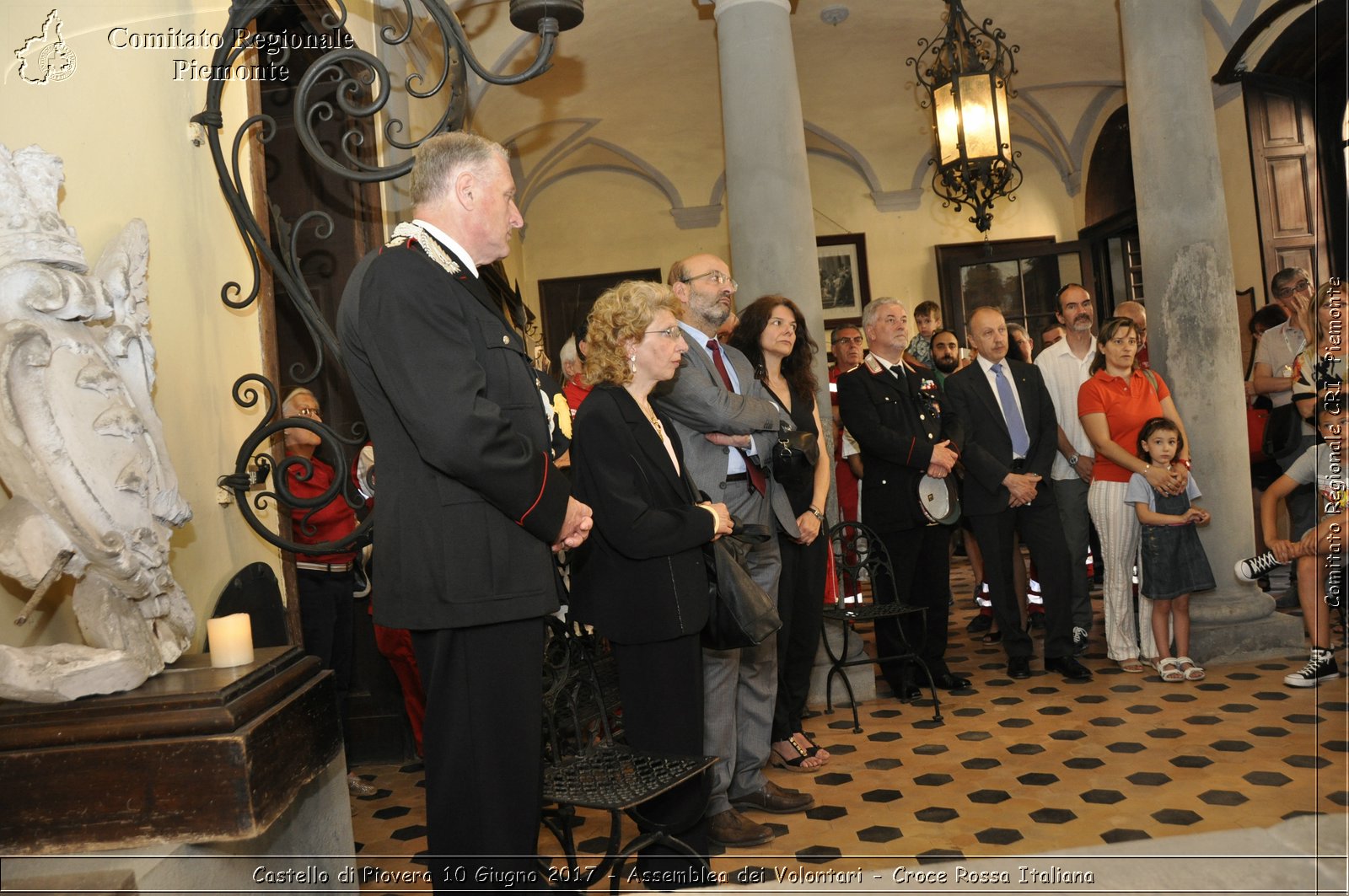 Castello di Piovera 10 Giugno 2017 - Assemblea dei Volontari - Croce Rossa Italiana- Comitato Regionale del Piemonte