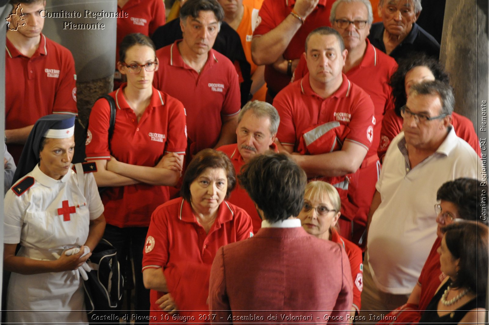 Castello di Piovera 10 Giugno 2017 - Assemblea dei Volontari - Croce Rossa Italiana- Comitato Regionale del Piemonte