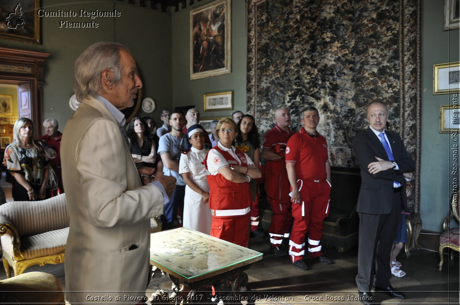 Castello di Piovera 10 Giugno 2017 - Assemblea dei Volontari - Croce Rossa Italiana- Comitato Regionale del Piemonte