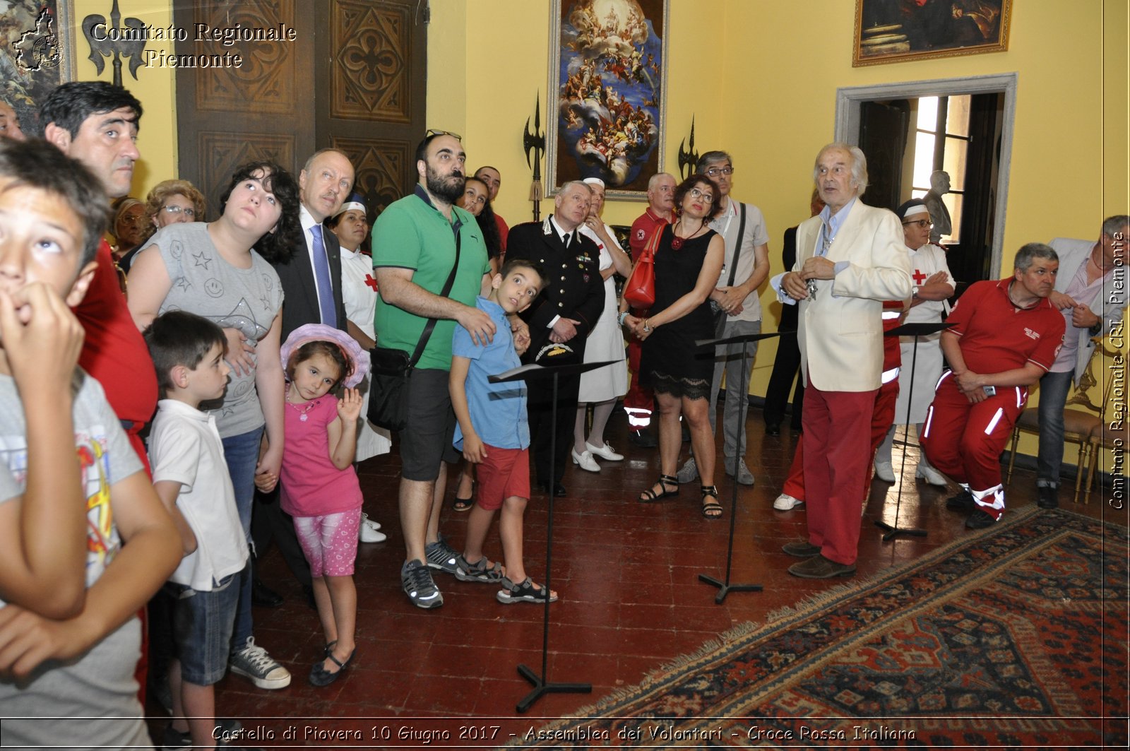 Castello di Piovera 10 Giugno 2017 - Assemblea dei Volontari - Croce Rossa Italiana- Comitato Regionale del Piemonte