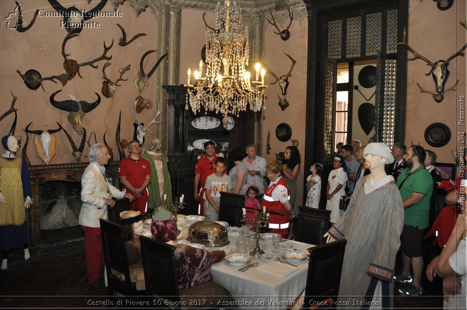 Castello di Piovera 10 Giugno 2017 - Assemblea dei Volontari - Croce Rossa Italiana- Comitato Regionale del Piemonte