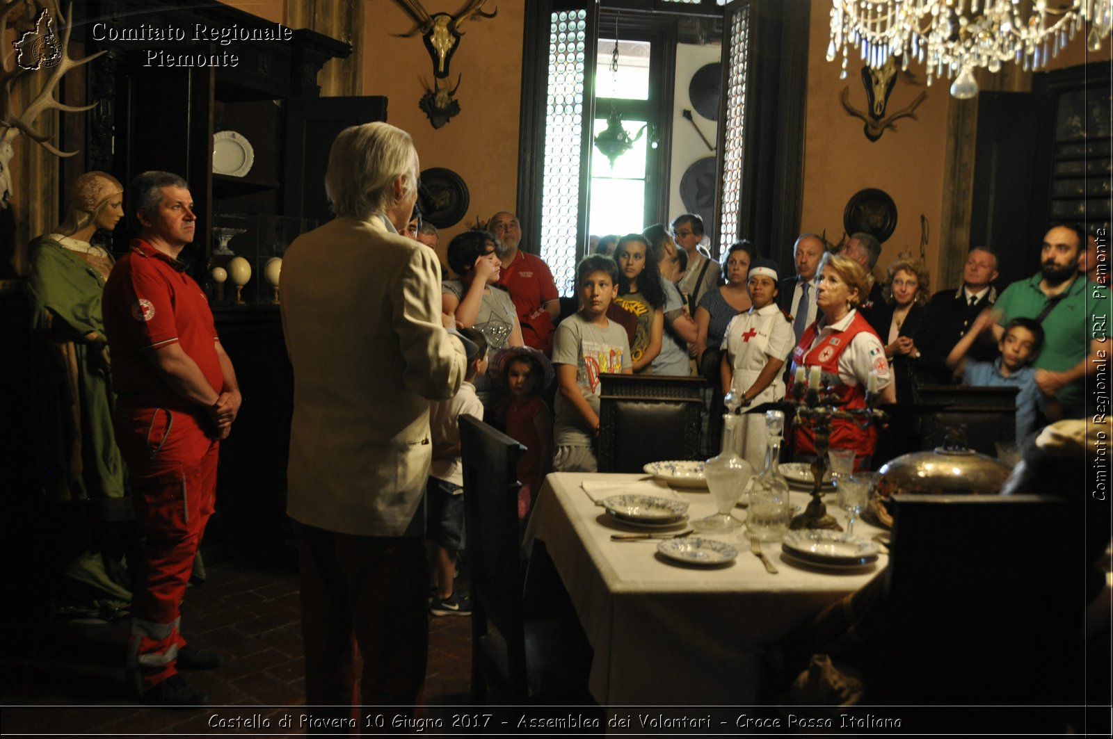 Castello di Piovera 10 Giugno 2017 - Assemblea dei Volontari - Croce Rossa Italiana- Comitato Regionale del Piemonte