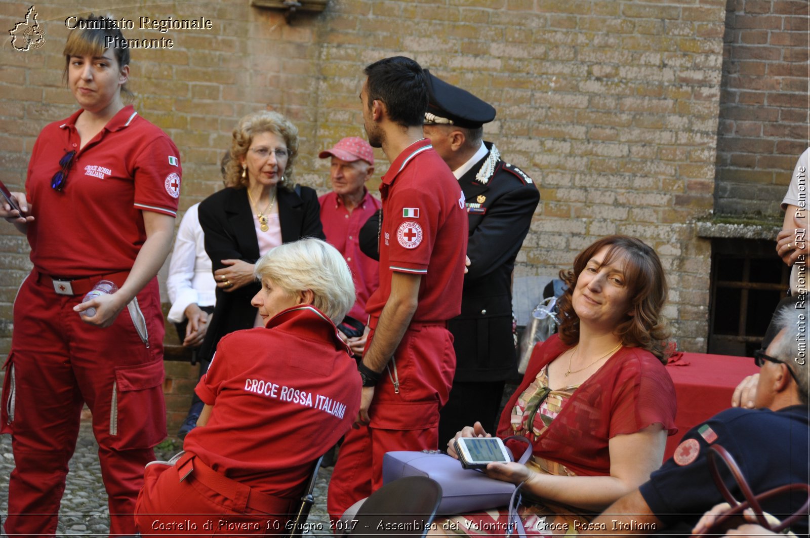 Castello di Piovera 10 Giugno 2017 - Assemblea dei Volontari - Croce Rossa Italiana- Comitato Regionale del Piemonte