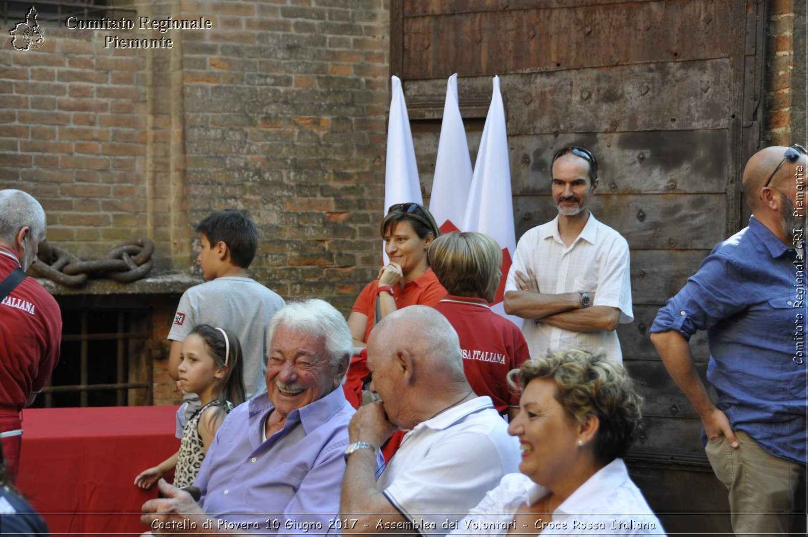 Castello di Piovera 10 Giugno 2017 - Assemblea dei Volontari - Croce Rossa Italiana- Comitato Regionale del Piemonte