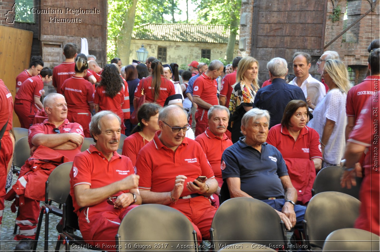 Castello di Piovera 10 Giugno 2017 - Assemblea dei Volontari - Croce Rossa Italiana- Comitato Regionale del Piemonte