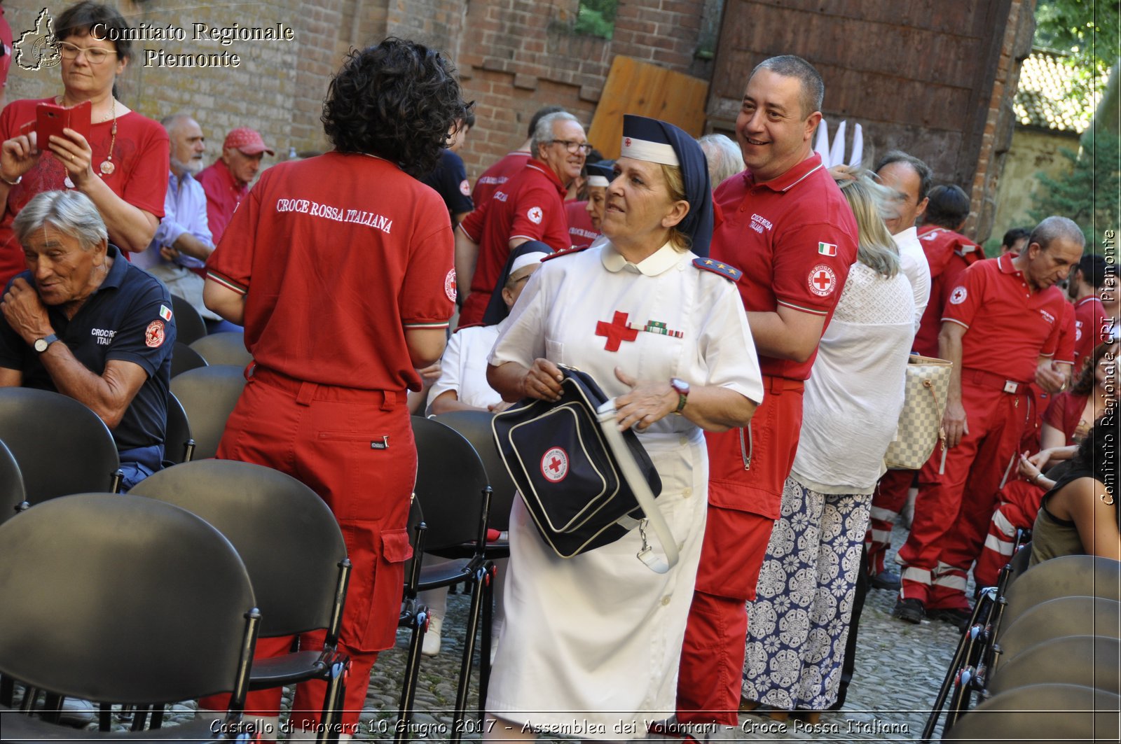 Castello di Piovera 10 Giugno 2017 - Assemblea dei Volontari - Croce Rossa Italiana- Comitato Regionale del Piemonte