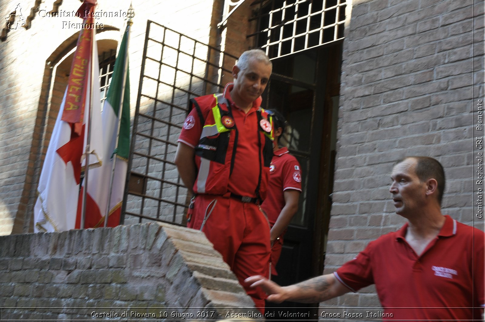 Castello di Piovera 10 Giugno 2017 - Assemblea dei Volontari - Croce Rossa Italiana- Comitato Regionale del Piemonte