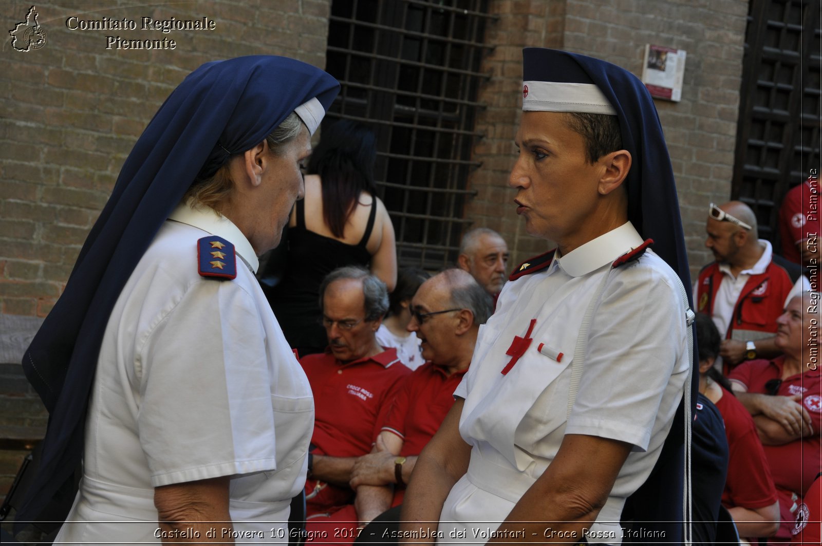 Castello di Piovera 10 Giugno 2017 - Assemblea dei Volontari - Croce Rossa Italiana- Comitato Regionale del Piemonte