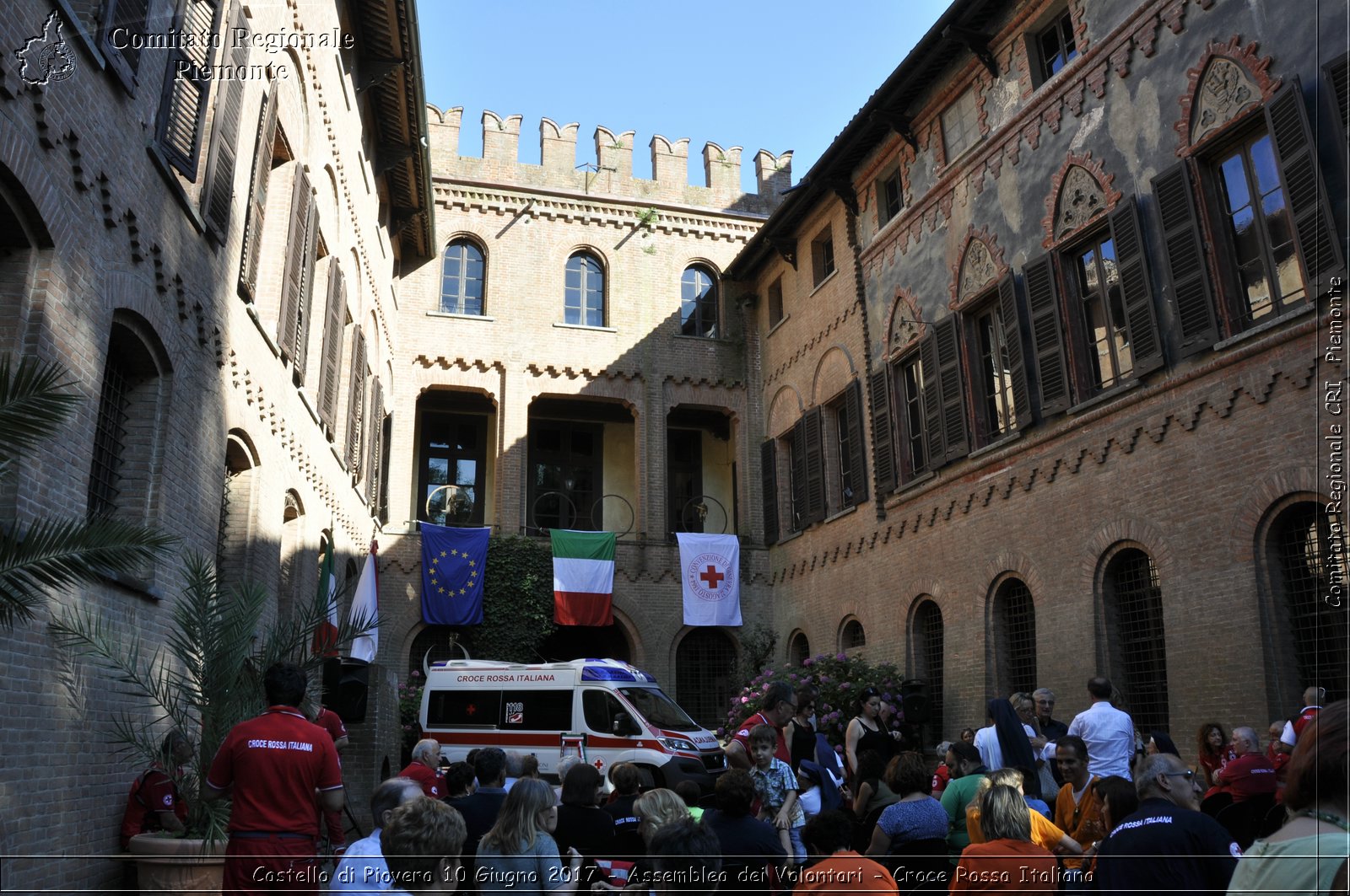 Castello di Piovera 10 Giugno 2017 - Assemblea dei Volontari - Croce Rossa Italiana- Comitato Regionale del Piemonte