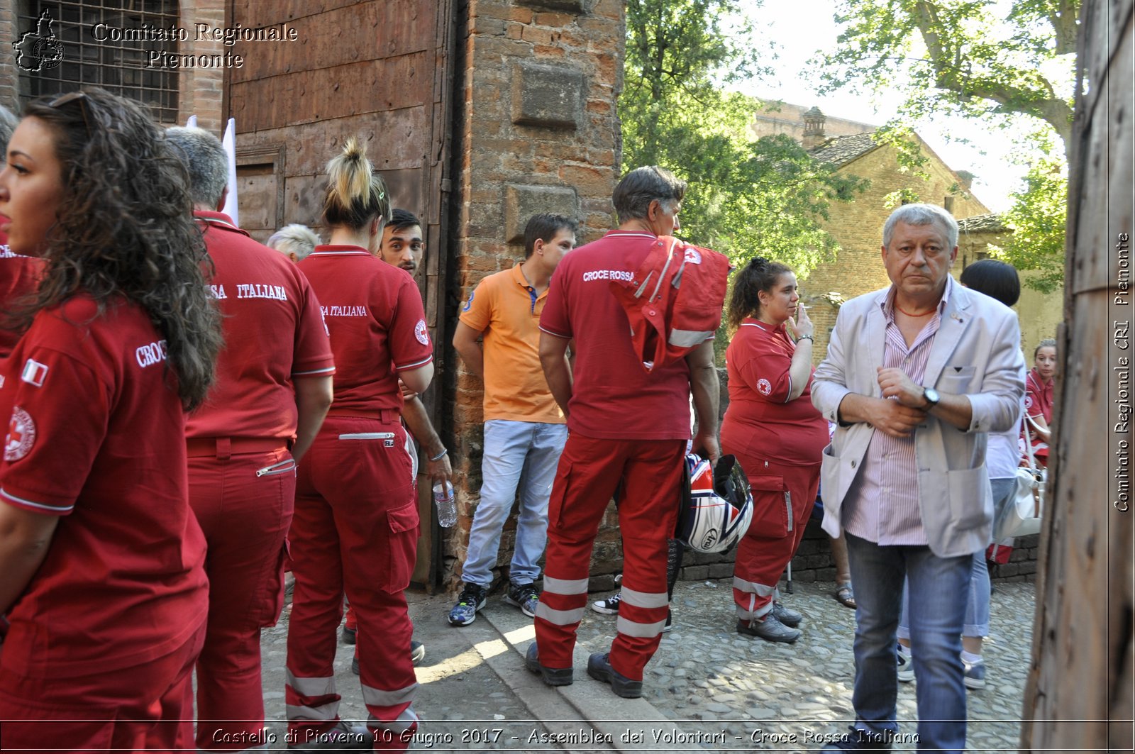 Castello di Piovera 10 Giugno 2017 - Assemblea dei Volontari - Croce Rossa Italiana- Comitato Regionale del Piemonte