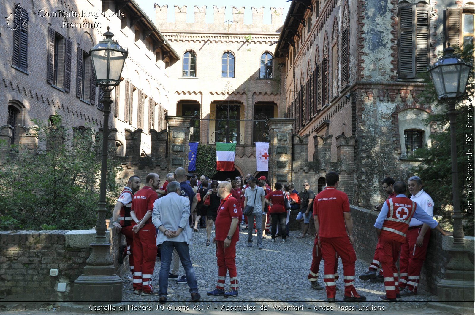 Castello di Piovera 10 Giugno 2017 - Assemblea dei Volontari - Croce Rossa Italiana- Comitato Regionale del Piemonte