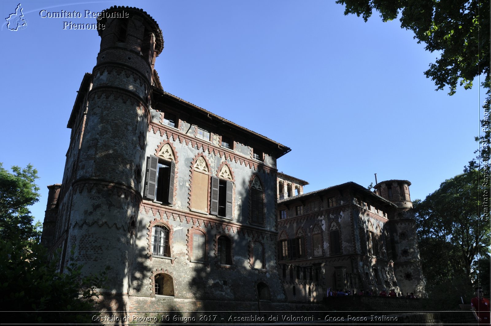 Castello di Piovera 10 Giugno 2017 - Assemblea dei Volontari - Croce Rossa Italiana- Comitato Regionale del Piemonte