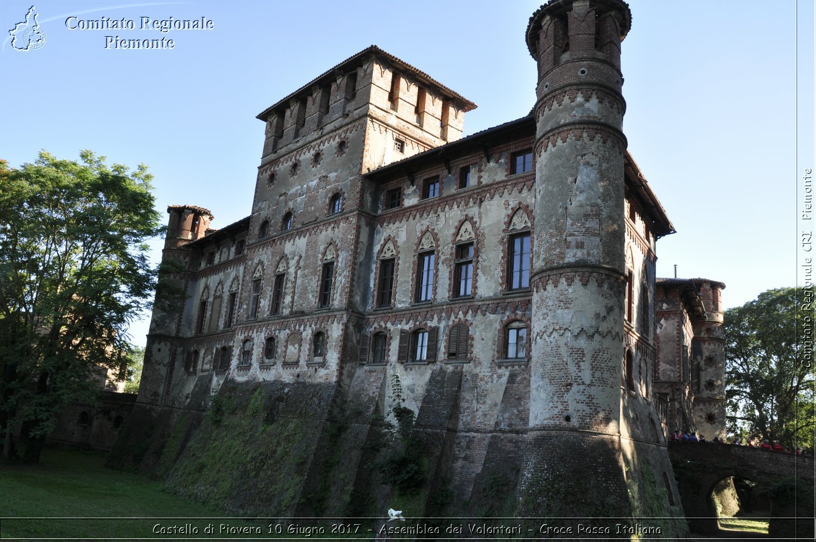 Castello di Piovera 10 Giugno 2017 - Assemblea dei Volontari - Croce Rossa Italiana- Comitato Regionale del Piemonte