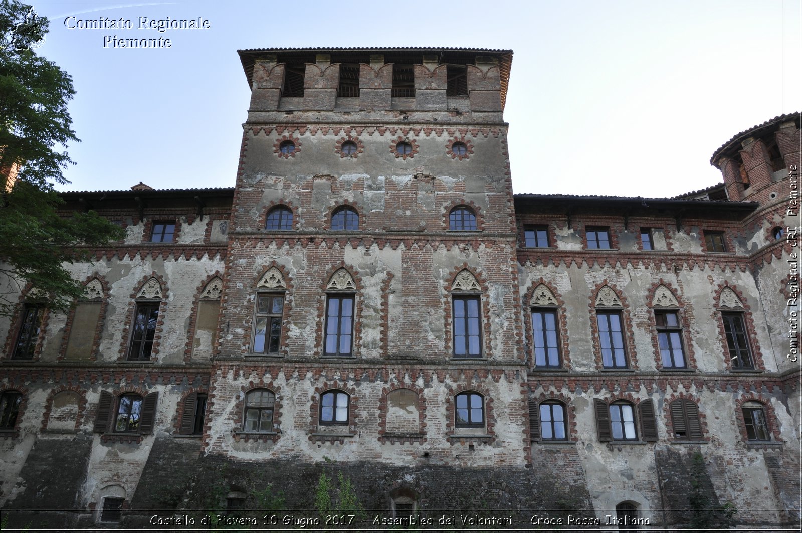 Castello di Piovera 10 Giugno 2017 - Assemblea dei Volontari - Croce Rossa Italiana- Comitato Regionale del Piemonte