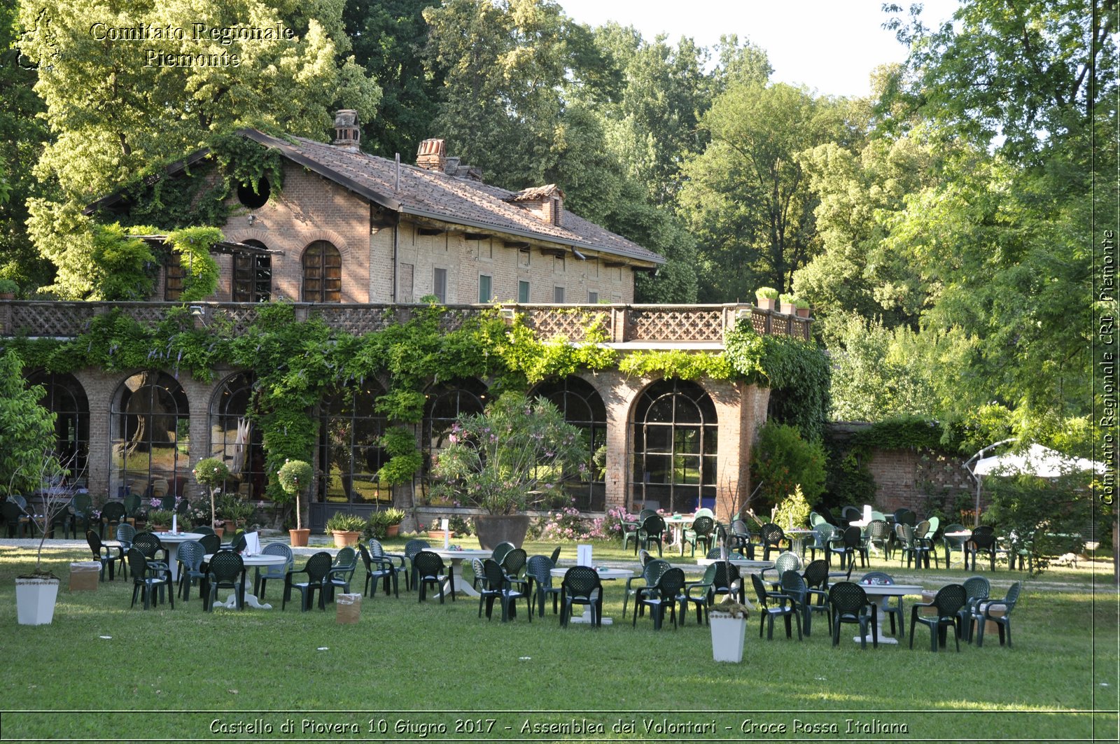 Castello di Piovera 10 Giugno 2017 - Assemblea dei Volontari - Croce Rossa Italiana- Comitato Regionale del Piemonte