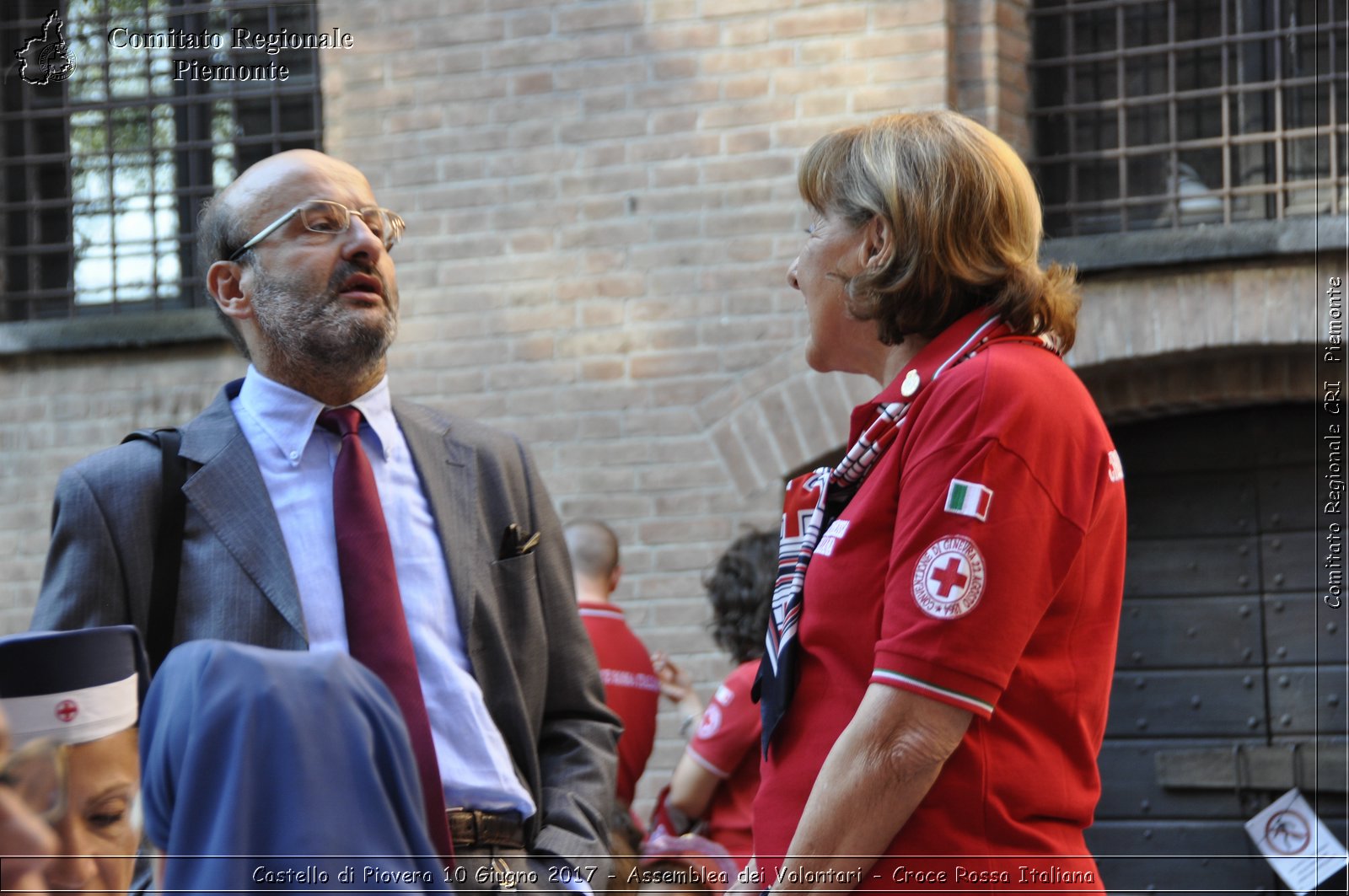 Castello di Piovera 10 Giugno 2017 - Assemblea dei Volontari - Croce Rossa Italiana- Comitato Regionale del Piemonte