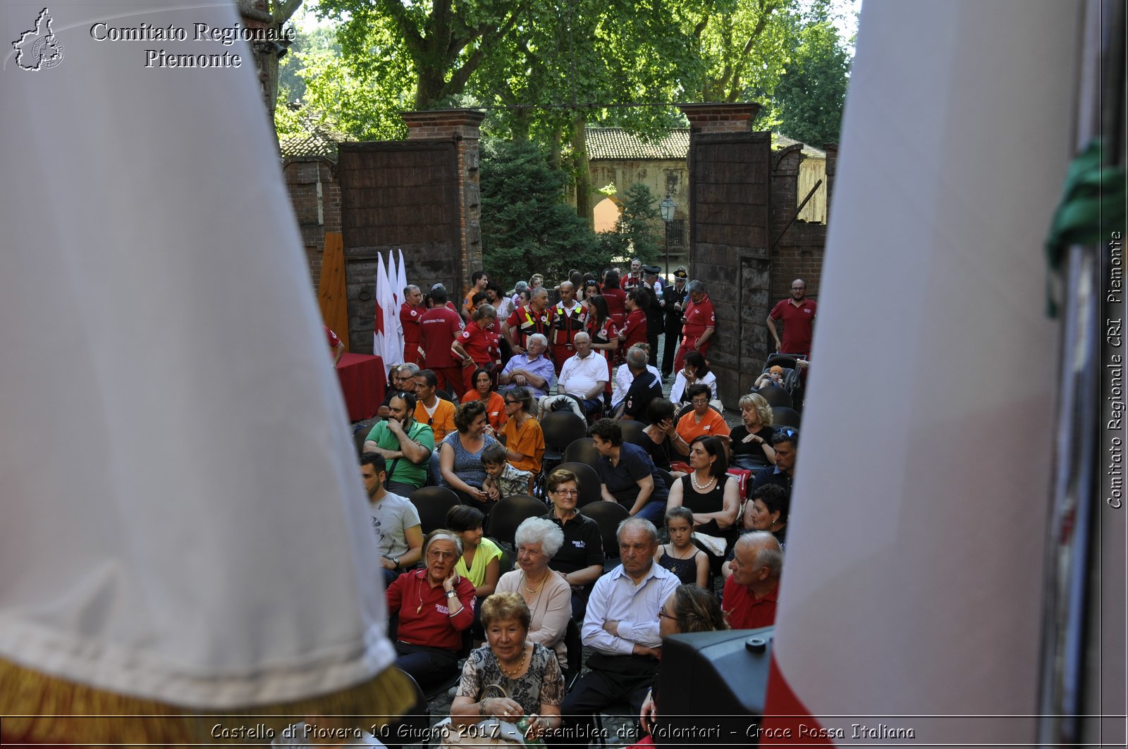 Castello di Piovera 10 Giugno 2017 - Assemblea dei Volontari - Croce Rossa Italiana- Comitato Regionale del Piemonte