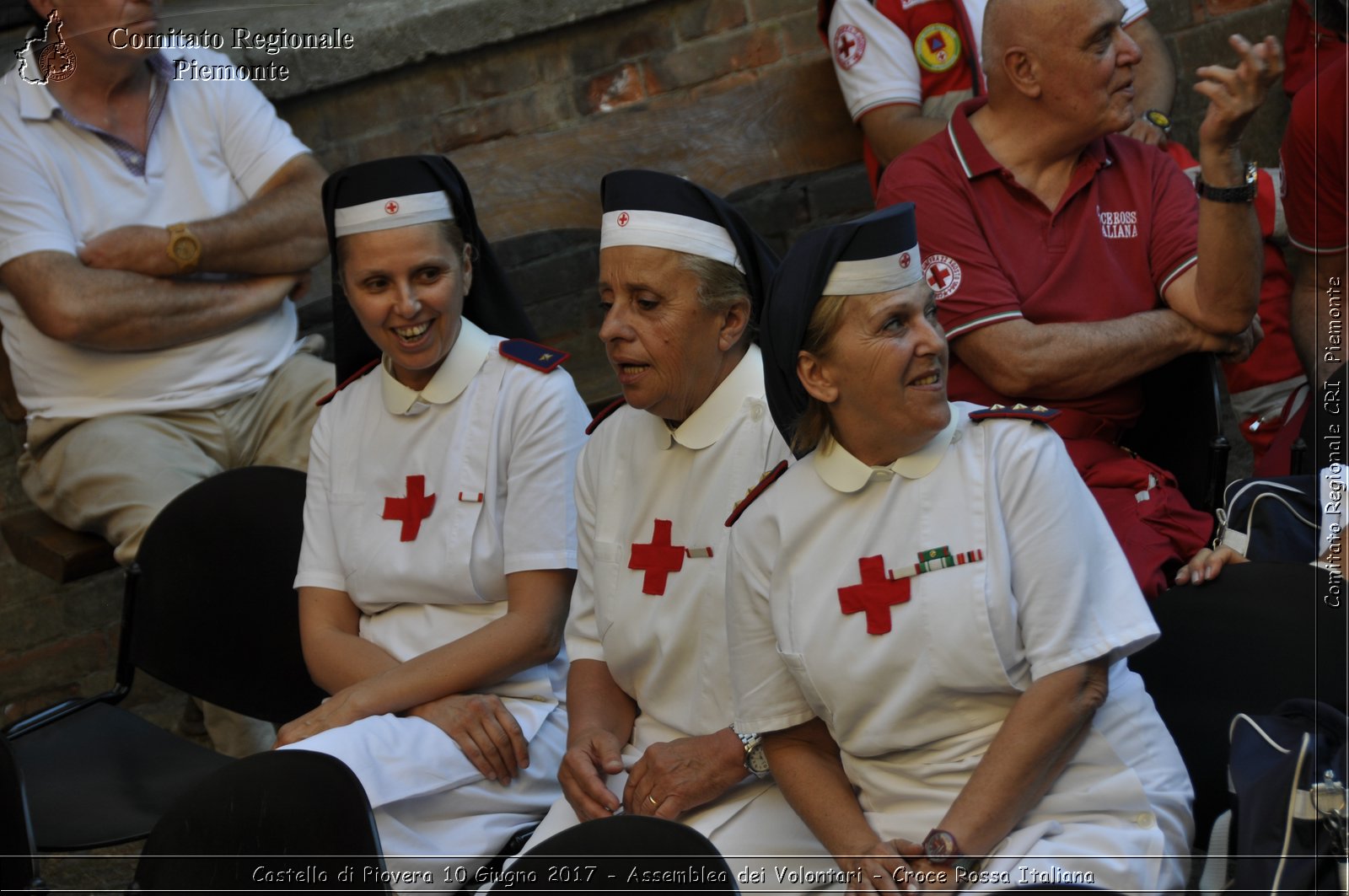 Castello di Piovera 10 Giugno 2017 - Assemblea dei Volontari - Croce Rossa Italiana- Comitato Regionale del Piemonte